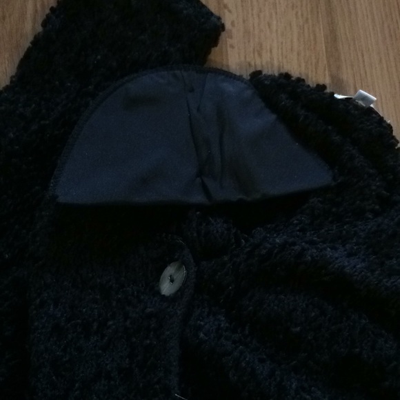 Fia Italia Handloomed vintage black cardigan - Picture 8 of 8